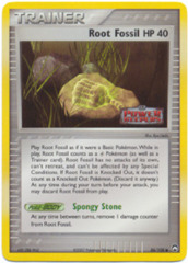 Root Fossil - 86/108 - Common - Reverse Holo